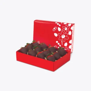 Branded Chocolate Strawberry Gift Boxes