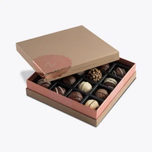 Elegant Chocolate Truffle Packaging
