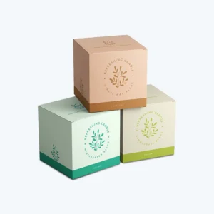Elegant Printed Boxes for Candles with Covers