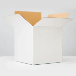 White Corrugated Shipping Boxes